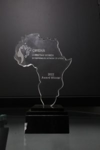 CWENA Christian Women Entrepreneur Network of Africa 2022 Award Winner